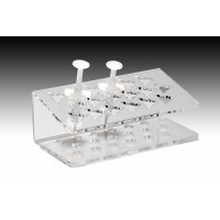 Plasdent CROSS HOLE COMPOSITE MATERIAL ORGANIZER (LARGE) 